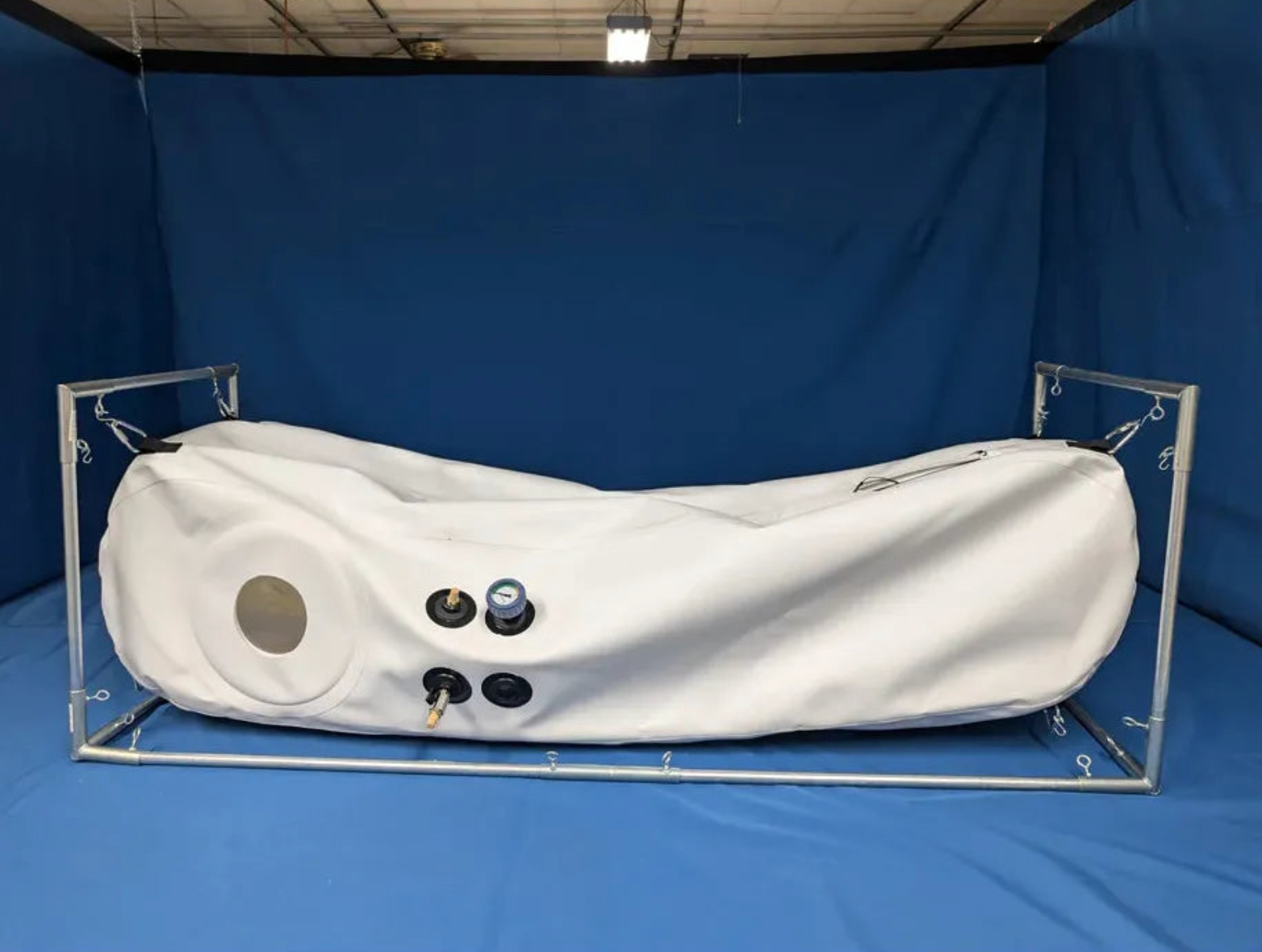 Newtown Hyperbarics C4-27 Hyperbaric Chamber for Home, Office, and Clinical Use in White