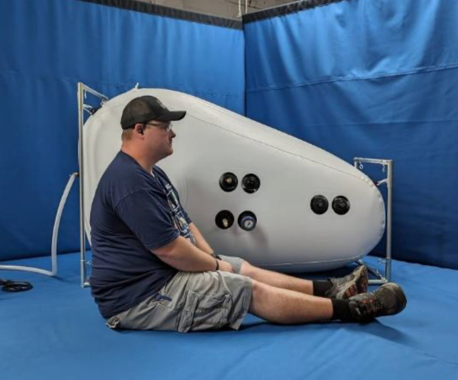 Newtowne Hyperbarics Standard Shoe Hyperbaric Chamber in White
