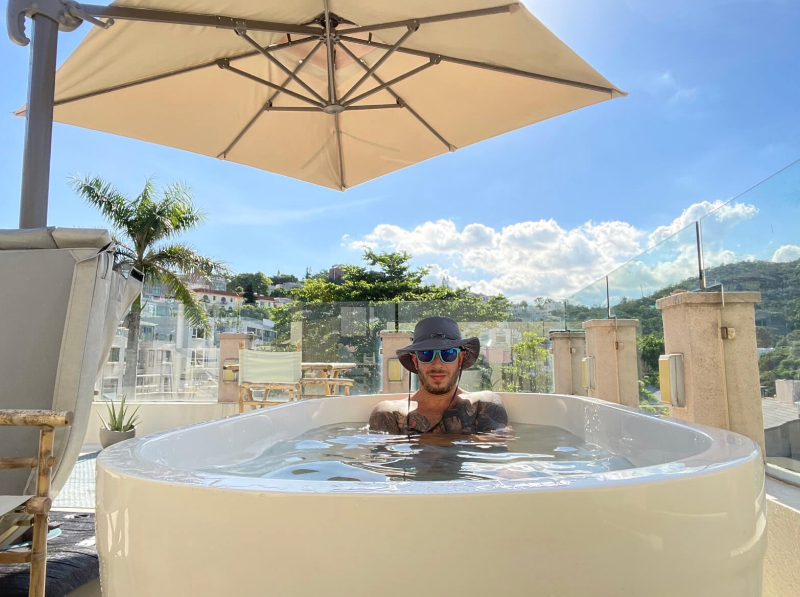 DreamPod Ice Bath with Chiller in White