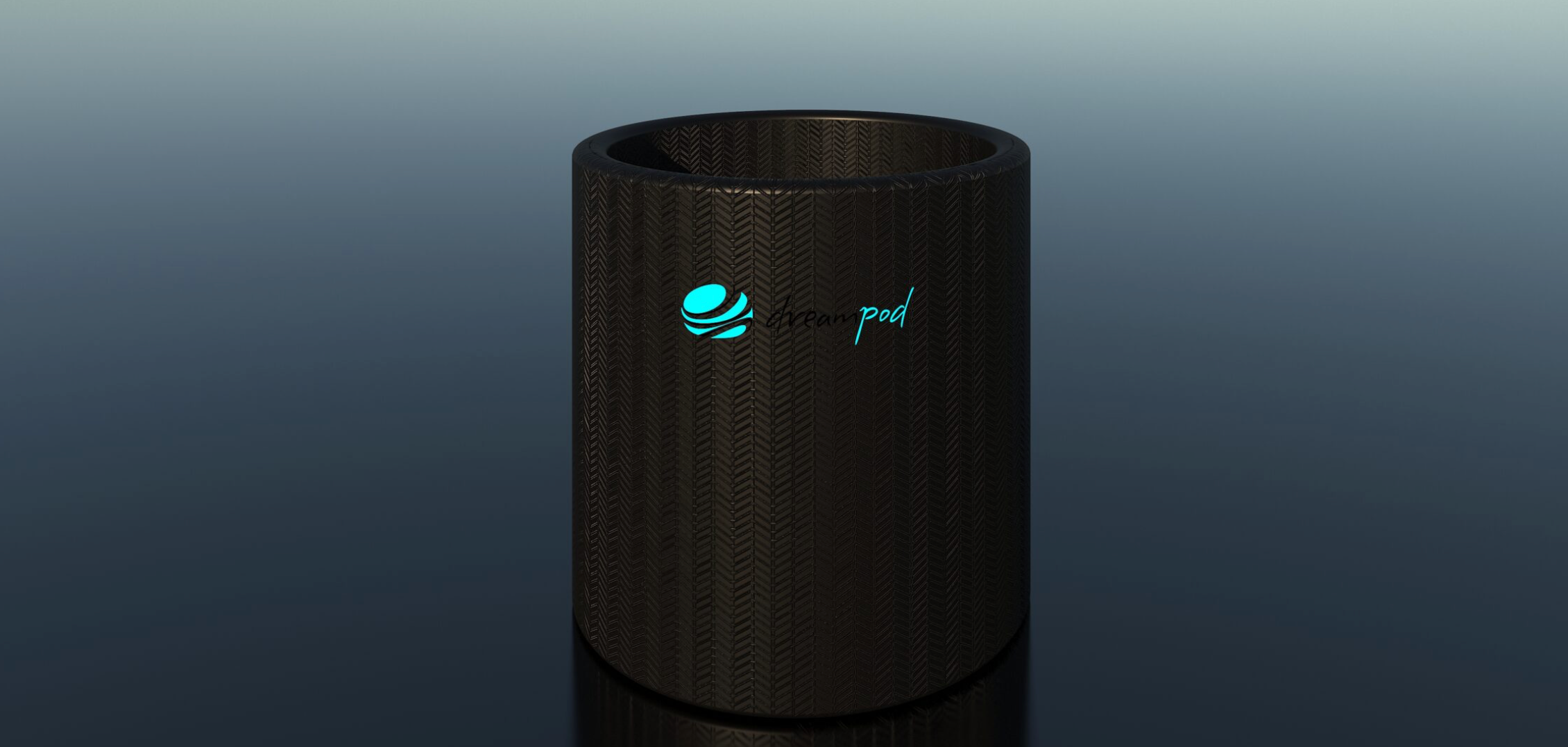 DreamPod Cold Plunge Barrel FLEX in Black