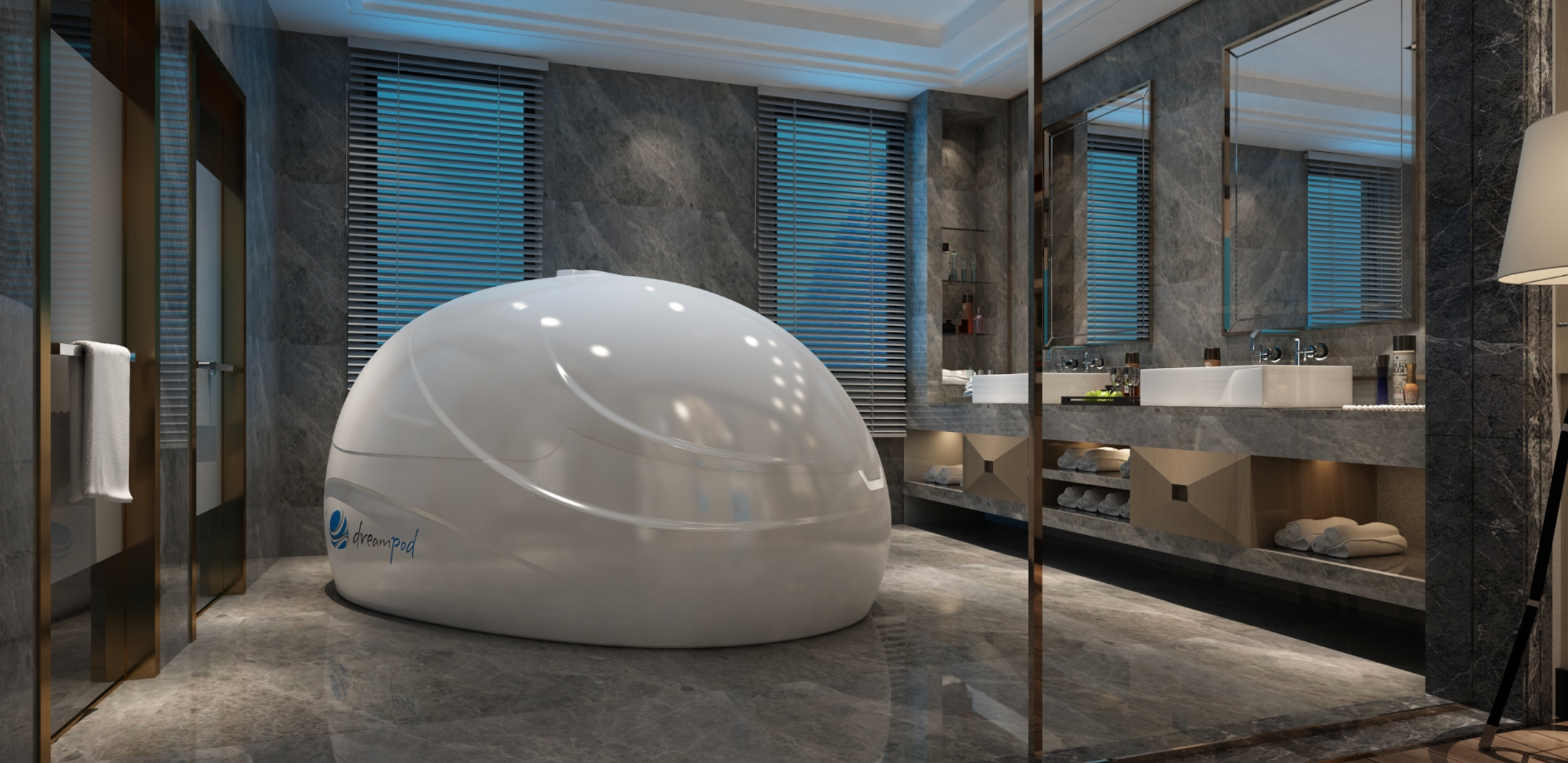 DreamPod Sport Float Pod in White