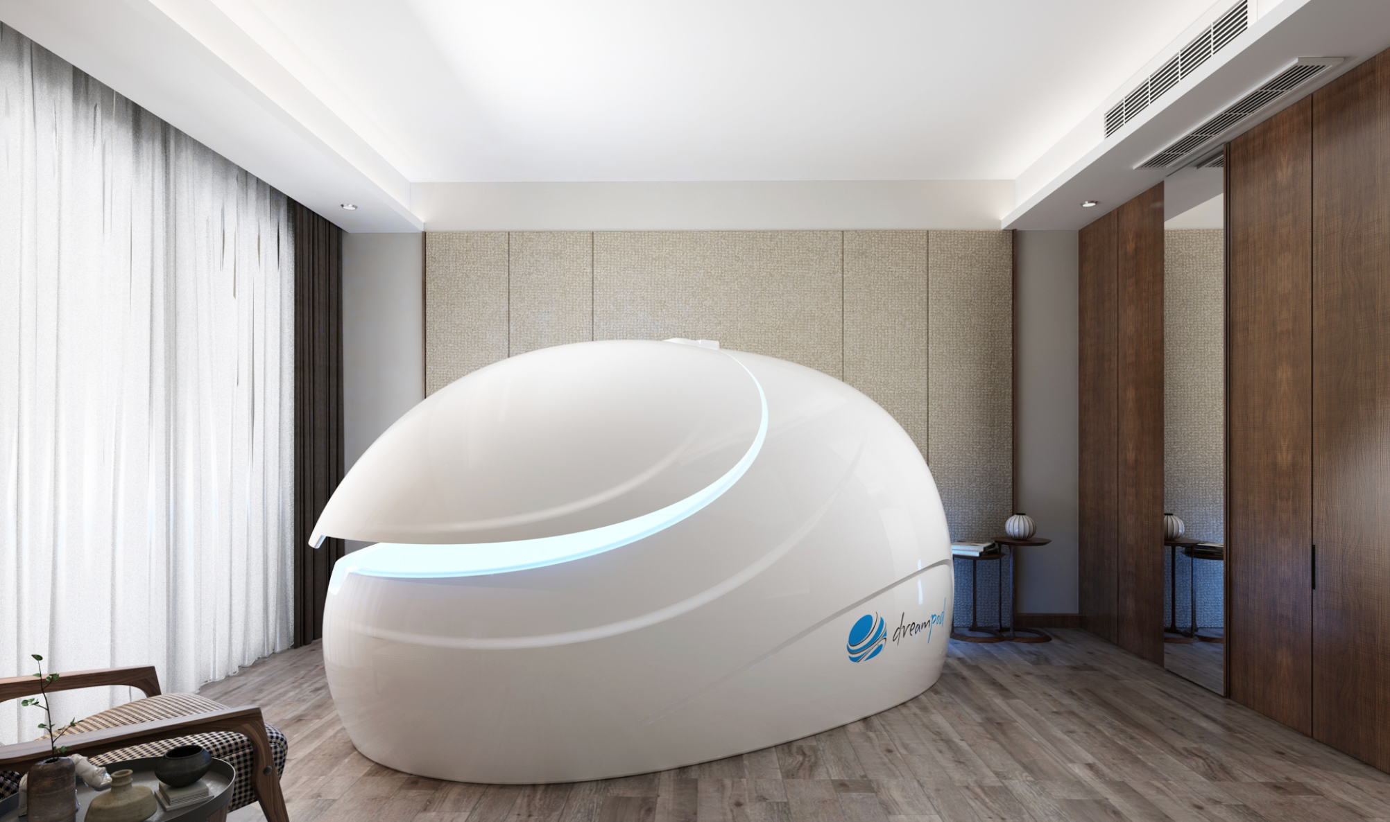 DreamPod Sport Float Pod in White