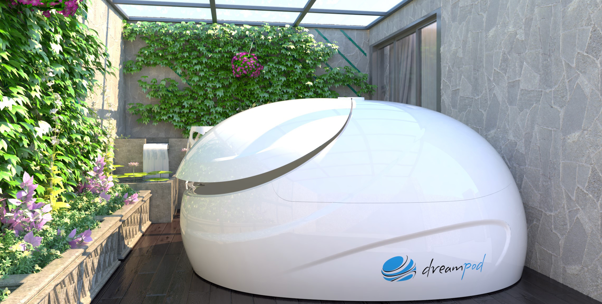 DreamPod Sport Float Pod in White