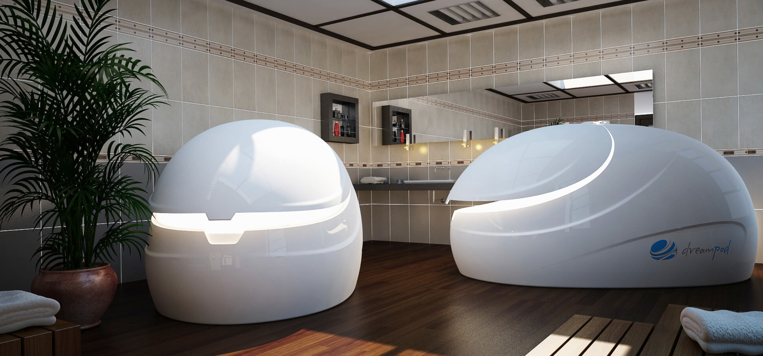 DreamPod Sport Float Pod in White