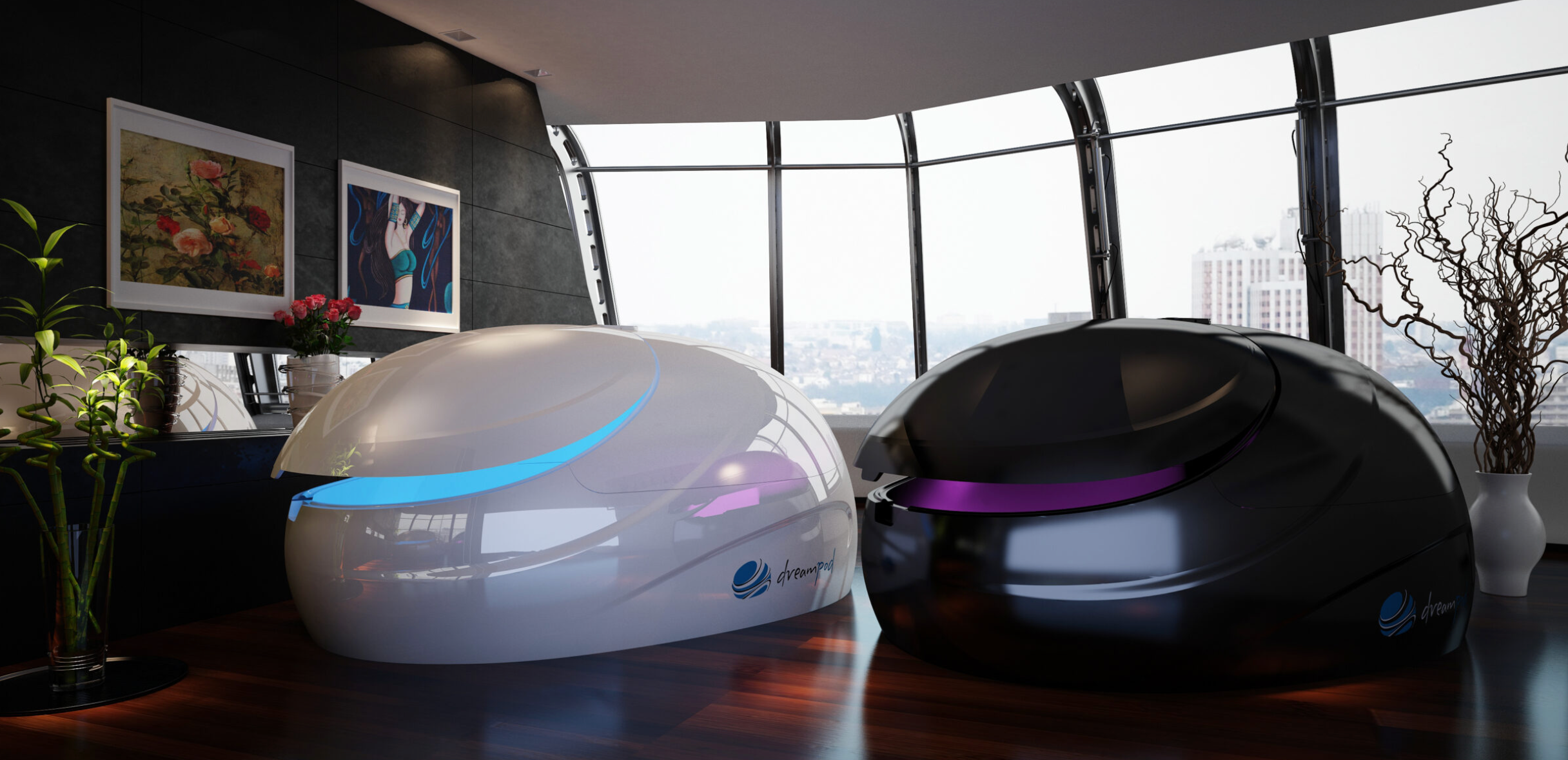 DreamPod V2 Float Pod in White