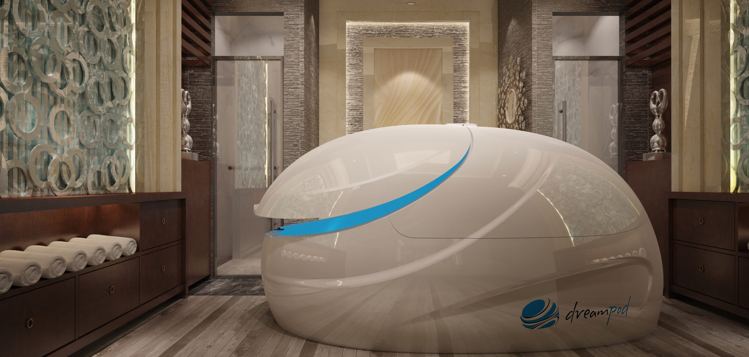DreamPod V2 Float Pod in White
