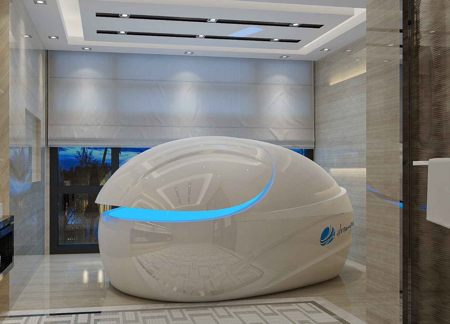 DreamPod Vmax Float Pod in White