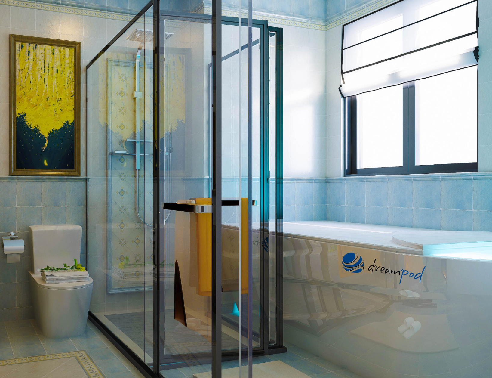 DreamPod Mineral Soaker In White.