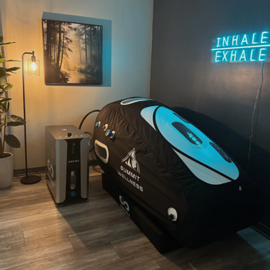 Airvida Pro90 Hyperbaric Chamber for Home, Office, and Clinical Use in Gray