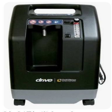 DeVilbiss 10L Oxygen Concentrator (2-10 LPM) for Home Hyperbaric Chamber & Respiratory Use at elite health way 