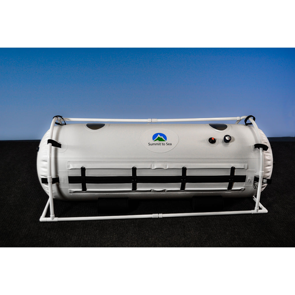 Summit To Sea Dive 33" Hyperbaric Chamber for Home, Office, and Clinical Use - shown here at Elite Health Way - as seen on Elite Health Way