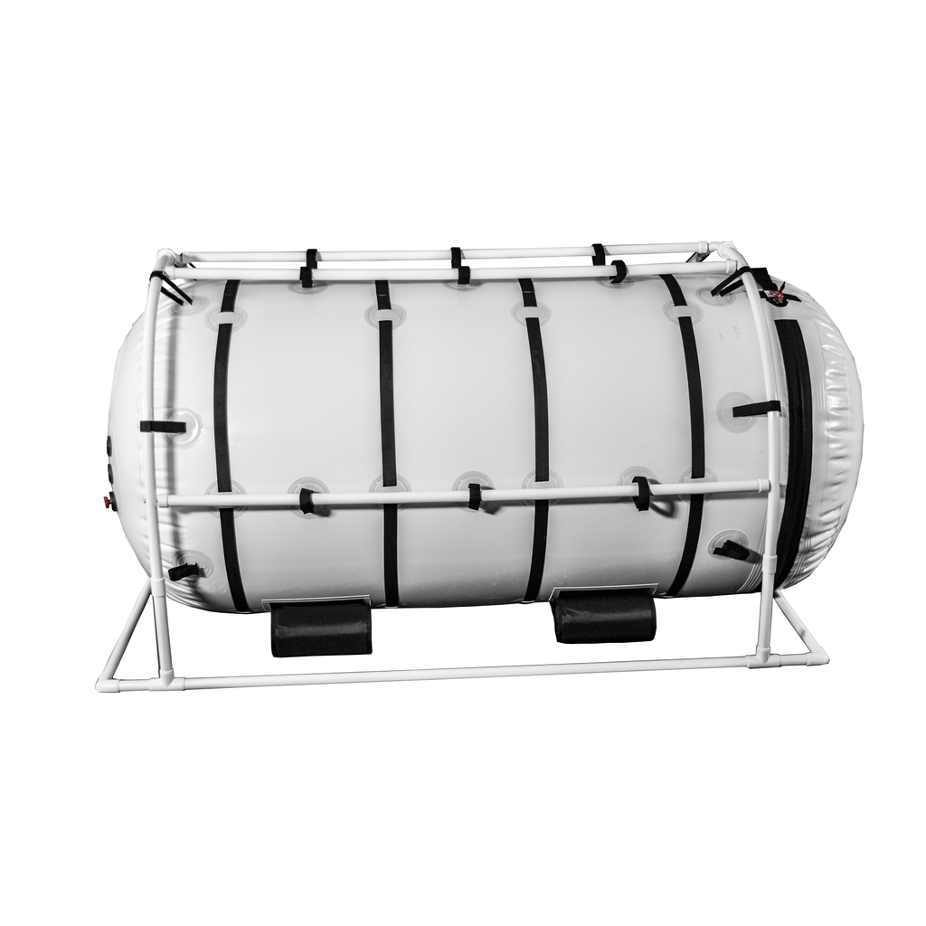 Summit To Sea Grand Dive Pro 46" Hyperbaric Chamber for Home, Office, and Clinical Use - shown here at Elite Health Way - as seen on Elite Health Way