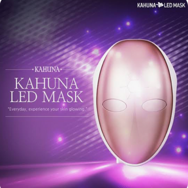 Kahuna MADE IN KOREA, Korean Beauty Secret, Healthy Glowing Glass Skin - Kahuna LED mask - Collagen Activation - Rosegold / White