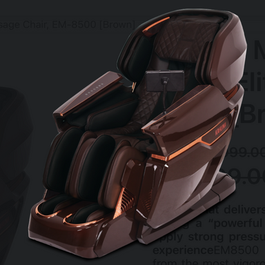 Kahuna Massage Chair 4D The King’s Elite Massage Chair EM-8500 [Brown]