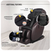 Kahuna Massage Chair Basic L-track Full-body Kahuna Massage Chair, LM-6800 Brown Elite Health 