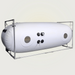 Newtowne Hyperbarics C4-40" (120L Compressor) Hyperbaric Chamber for Home, Office, and Clinical Use in White - shown here at Elite Health Way - as seen on Elite Health Way