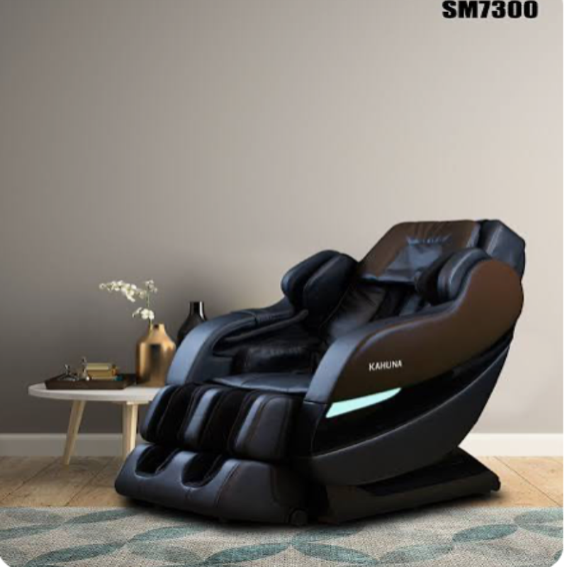 Premium SL-track Kahuna Massage Chair SM-7300 Black Elite Health Way