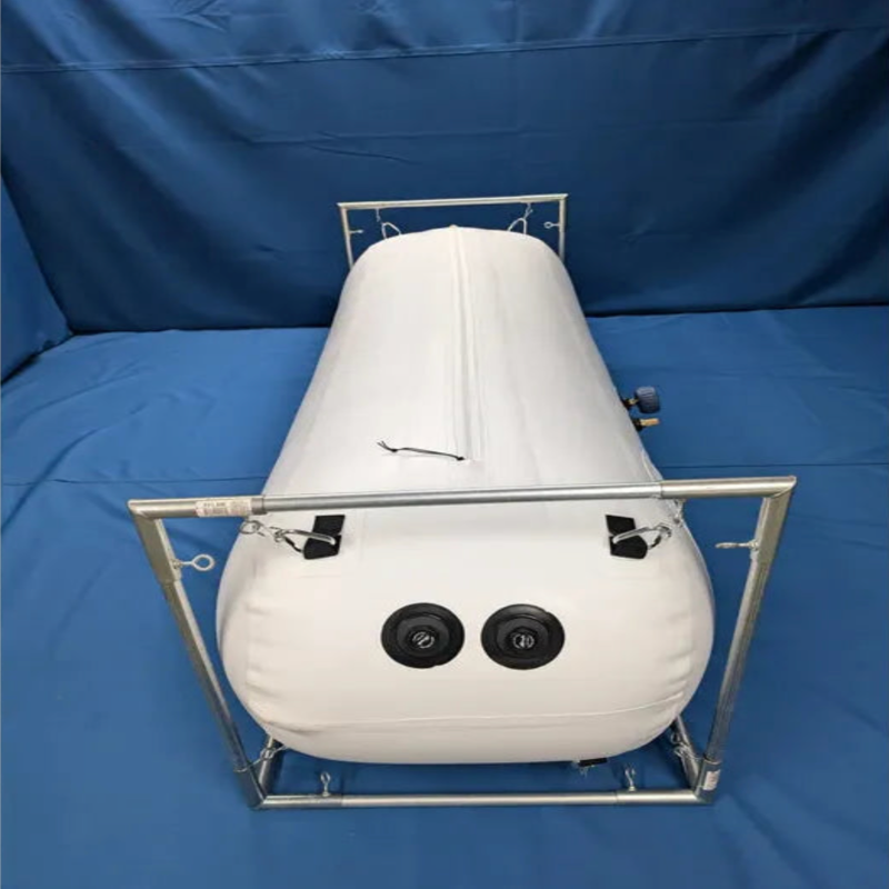 Newtown Hyperbarics C4-27 Hyperbaric Chamber for Home, Office, and Clinical Use in White