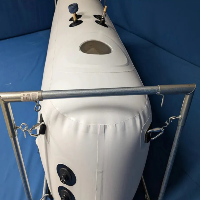 Newtown Hyperbarics C4-27 Hyperbaric Chamber for Home, Office, and Clinical Use in White
