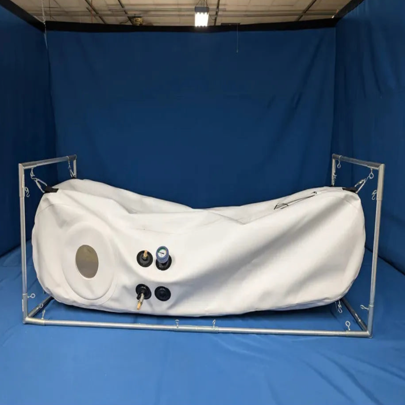 Newtown Hyperbarics C4-27 Hyperbaric Chamber for Home, Office, and Clinical Use in White