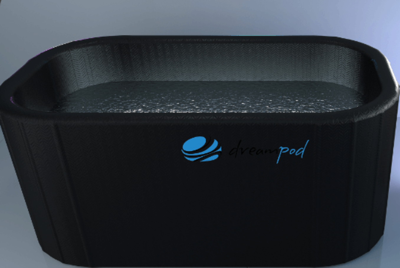 Dreampod Ice Bath FLEX with Chiller in Black