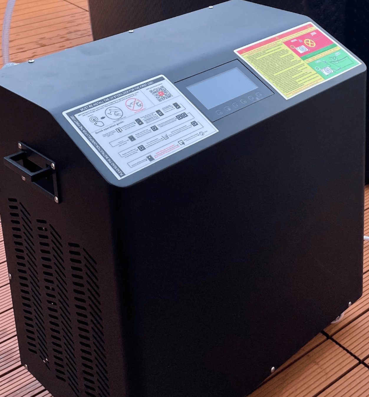 Dreampod Ice Bath FLEX with Chiller in Black