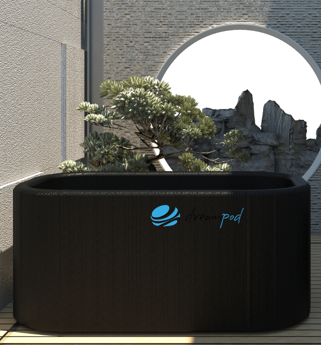 Dreampod Ice Bath FLEX in Black