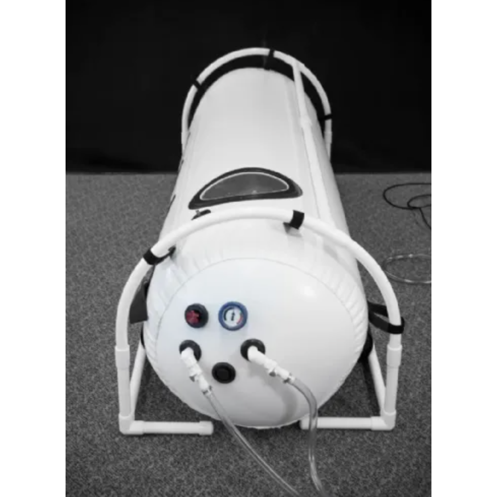 Summit To Sea Shallow Dive 26" Hyperbaric Chamber for Home, Office, and Clinical Use - shown here at Elite Health Way - as seen on Elite Health Way