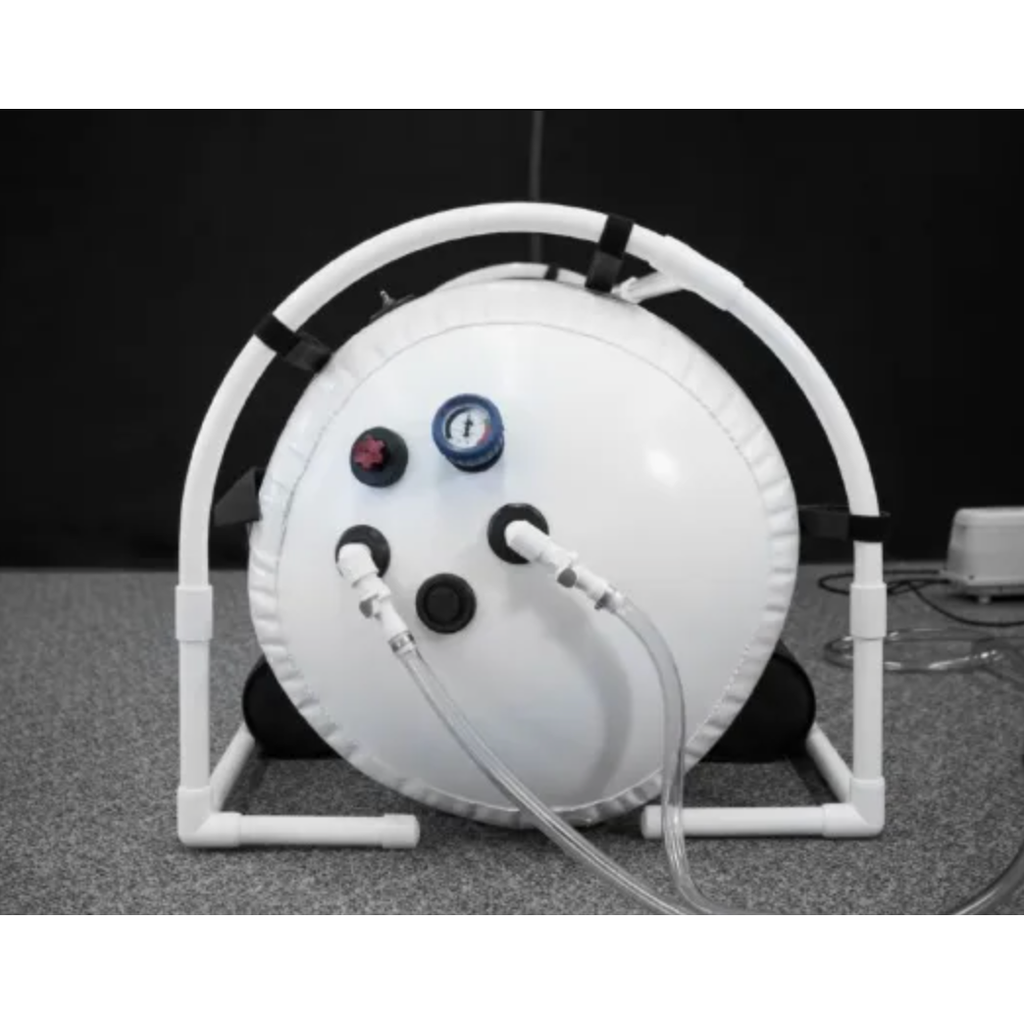 Summit To Sea Shallow Dive 26" Hyperbaric Chamber for Home, Office, and Clinical Use - shown here at Elite Health Way - as seen on Elite Health Way