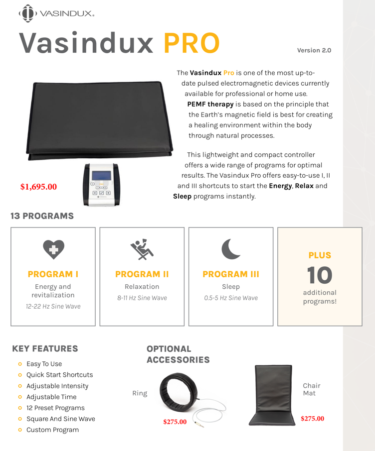 Vasindux Pro Ring in black