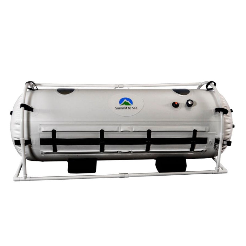Summit To Sea Dive 33" Hyperbaric Chamber for Home, Office, and Clinical Use - shown here at Elite Health Way - as seen on Elite Health Way