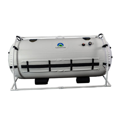 Summit To Sea Grand Dive 40" Hyperbaric Chamber for Home, Office, and Clinical Use - shown here at Elite Health Way - as seen on Elite Health Way get it now 