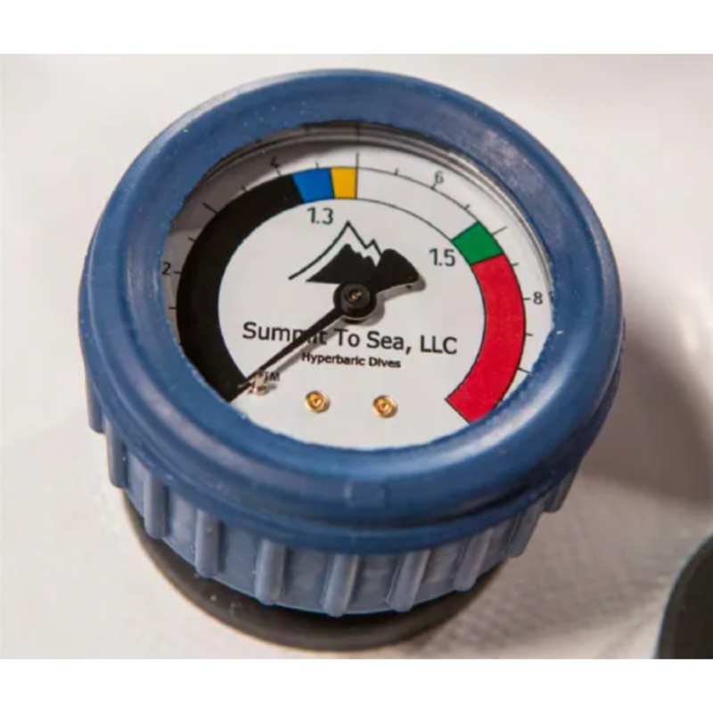 Summit To Sea Grand Dive Pro Plus 8.5' Hyperbaric Chamber for Home, Office, and Clinical Use - shown here at Elite Health Way - as seen on Elite Health Way available today  