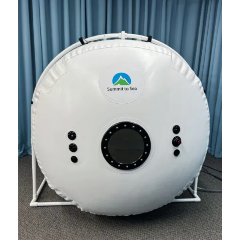 Summit To Sea Grand Dive Pro Plus 8.5' Hyperbaric Chamber for Home, Office, and Clinical Use - shown here at Elite Health Way - as seen on Elite Health Way get it now! 